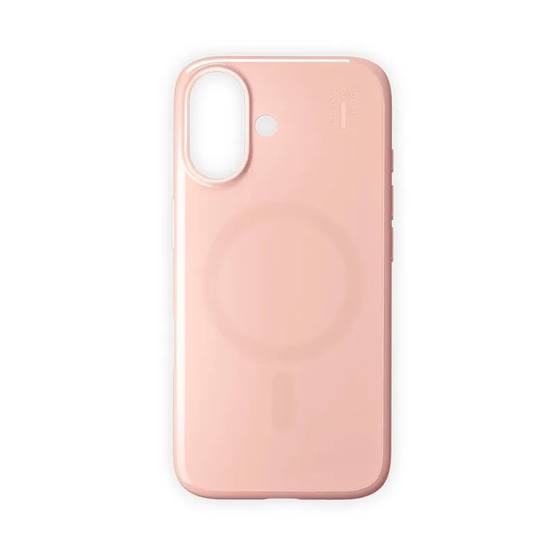 iDeal Slim Case MagSafe iPhone 17 Glossy Blush Pink IDSLCMS-I2561-585