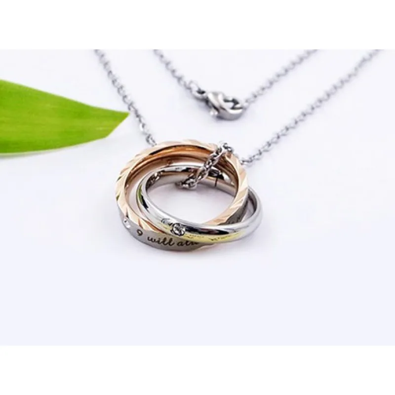 MPM Ocelový náhrdelník z chirurgické oceli Necklace 8203, Multicolour