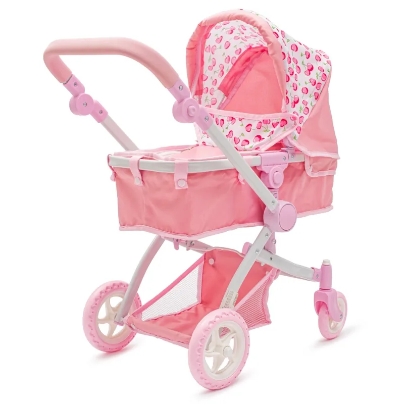 Kočík pre bábiky 2v1 Baby Mix Sophie pink (Poškodený obal)