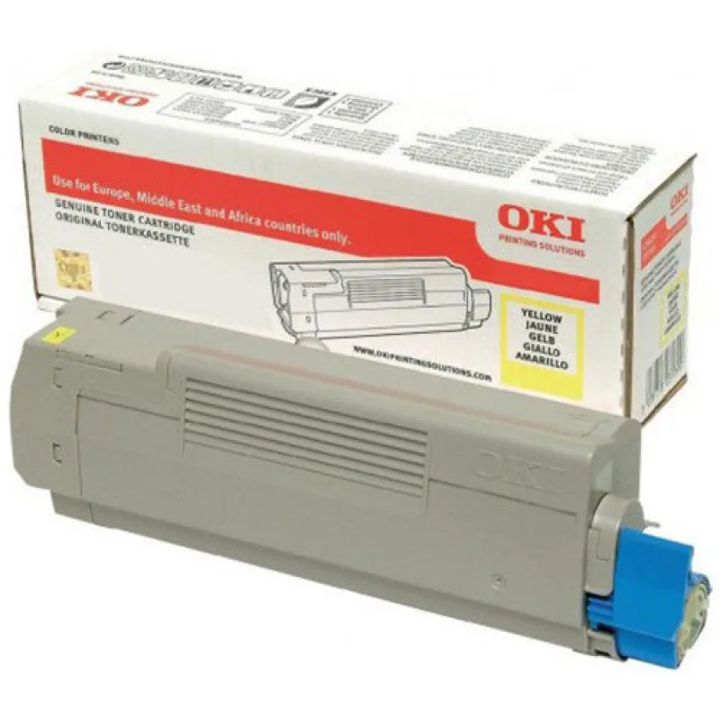 OKI toner žltý do C612 (6 000 strán) 46507505