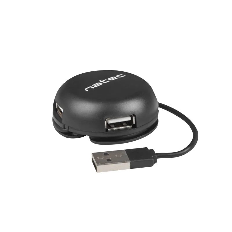 Natec BUMBLEBEE rozbočovač 3x USB 2.0 HUB čierny NHU-1330