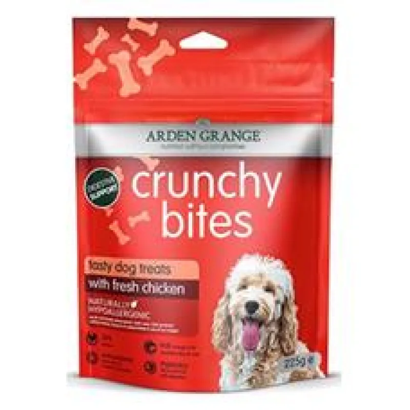 Arden Grange Crunchy Bites with fresh Chicken 225g