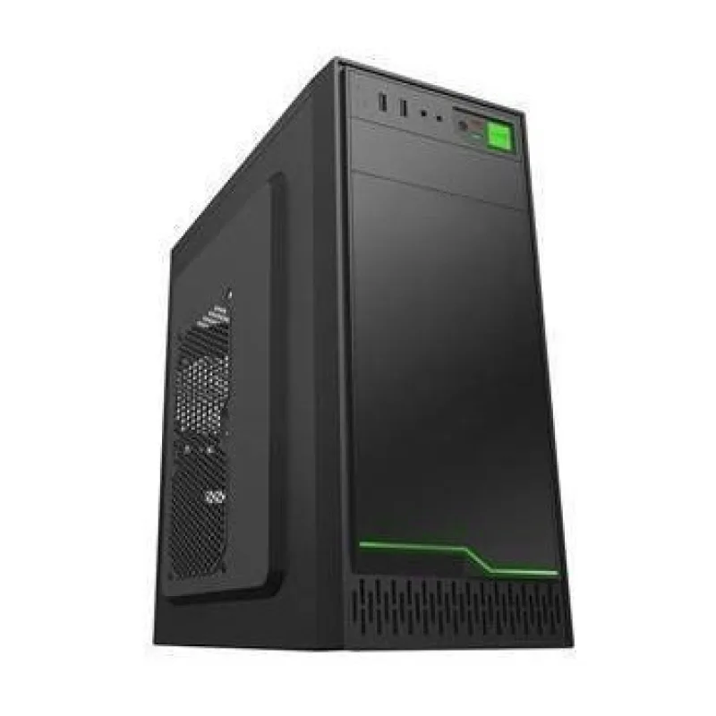 EUROCASE skříň ML N6-500B, Midi Tower, 1xUSB-C, 2xUSB 3.0, 2x audio, …