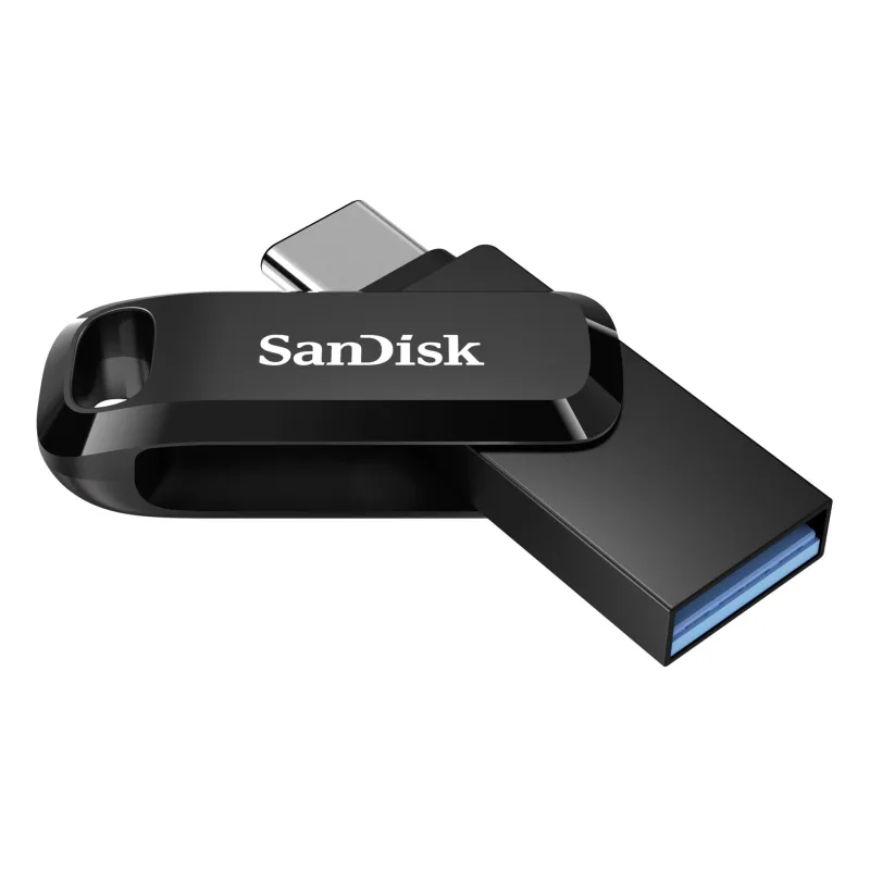 SanDisk Ultra Dual Drive Go/ 128 GB/ USB 3.1/ USB-A + USB-C/ Čierna…
