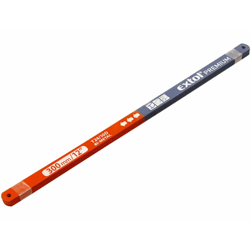 List pílový na kov jednostranný, 10ks, 300mm, EXTOL PREMIUM