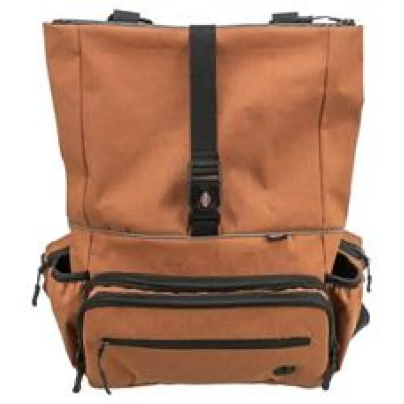 ROLLTOP 2v1, multifunkční batoh i ledvinka, bavlna/polyester, rezavá 1 ks
