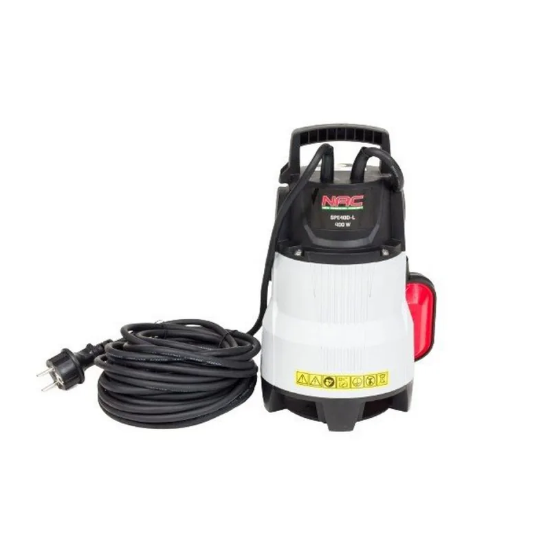 Ponorné kalové čerpadlo NAC SPE40D-L, 400W 9000l/hod 5,5m