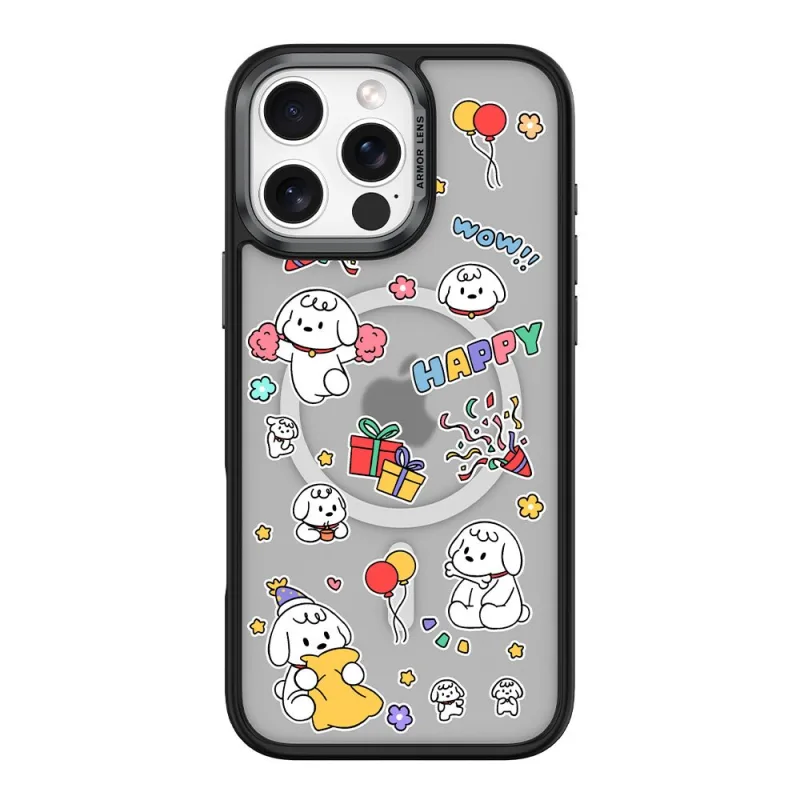 Comma kryt Cultural Series Magnetic Case pre iPhone 16 Pro Max - Happy…