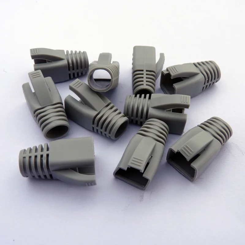 DATACOM krytka pre RJ45 (CAT6A, CAT7) sivý (10ks) 4392