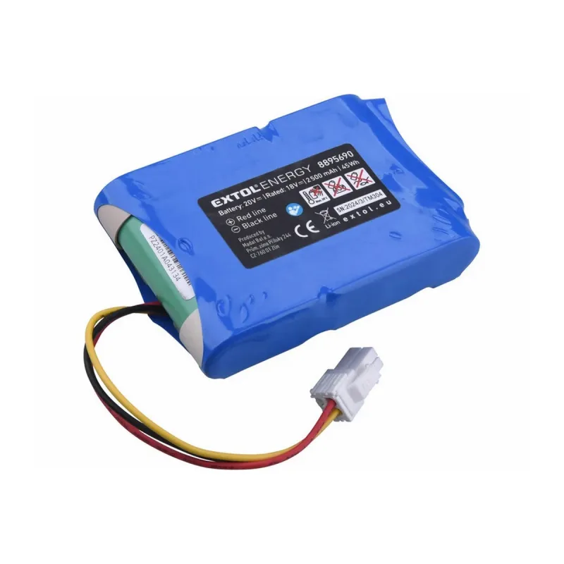 Akumulátor 20V/2,5Ah Li-ion, pre 8895650, 8895651, EXTOL PREMIUM