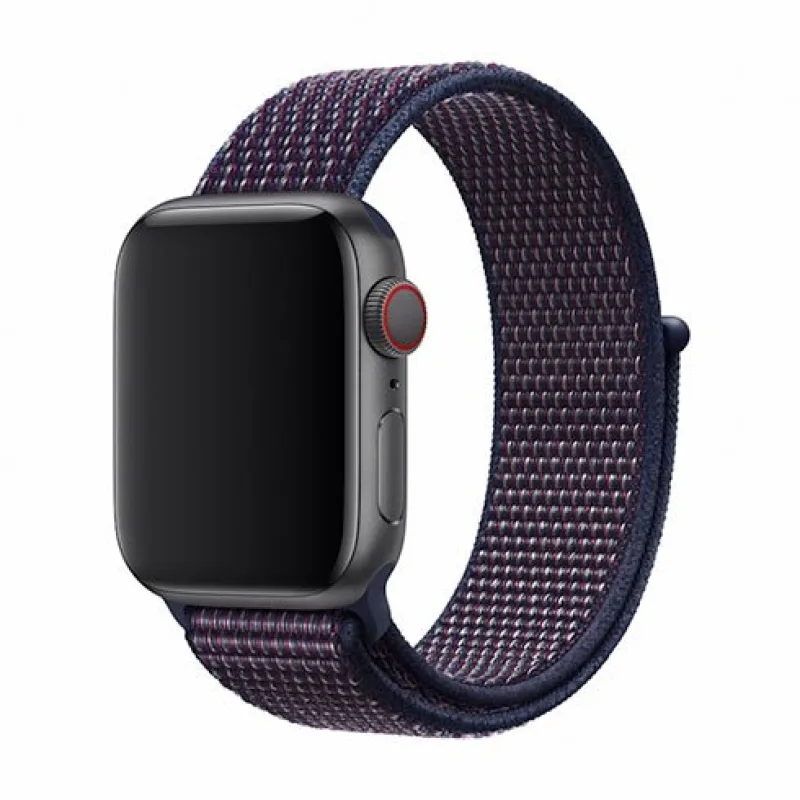 Devia Apple Watch Deluxe Series Sport3 Band 44/45/46mm - Indigo…
