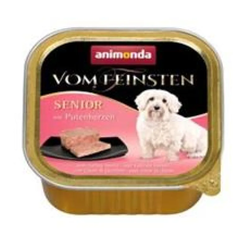 ANIMONDA paštika SENIOR - krůtí srdíčka pro starší psy 150g