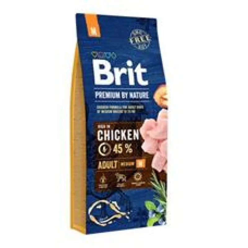 Brit Premium by Nature Adult M 3 kg