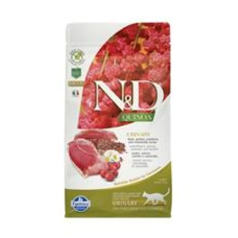 N&D GF Quinoa CAT Urinary Duck & Cranberry 5 kg