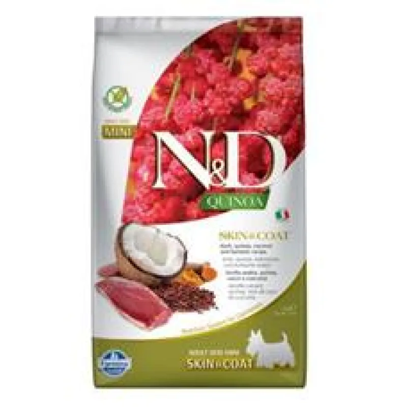 N&D Quinoa DOG Skin & Coat Duck & Coconut Mini 800 g - exp. 12/25- 1 ks skladem