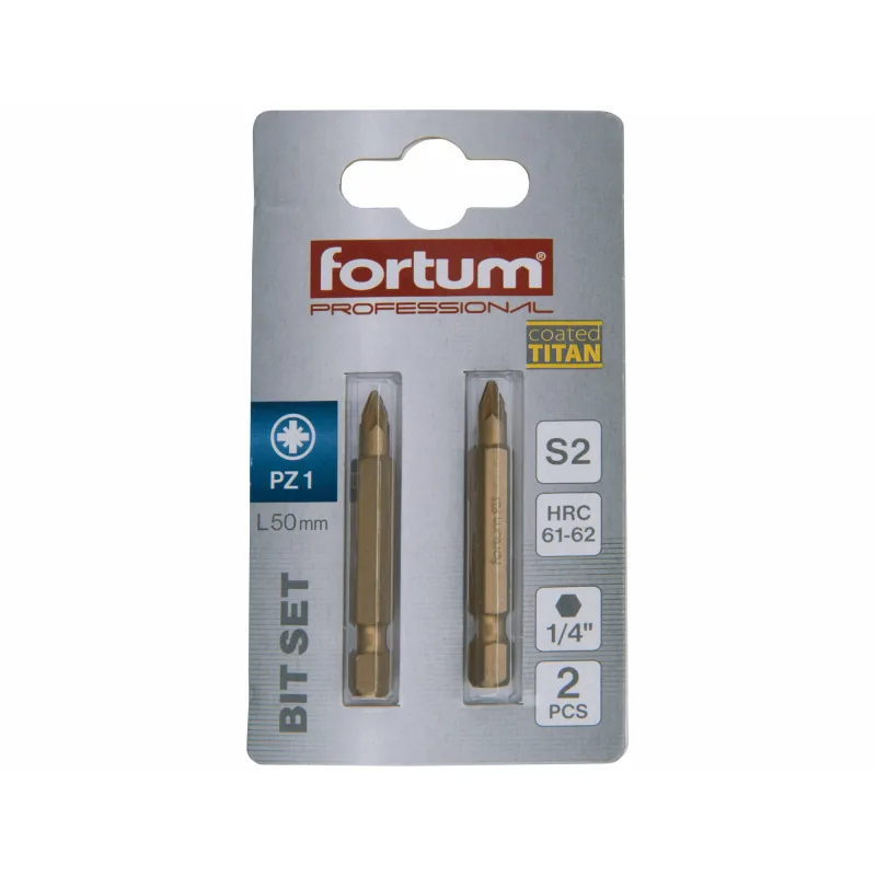 Krížový bit FORTUM-KITO S2 s titánovou úpravou