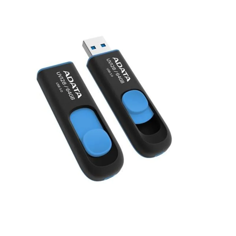 ADATA UV128/ 256GB/ USB 3.2/ USB-A/ Modrá AUV128-256G-RBE