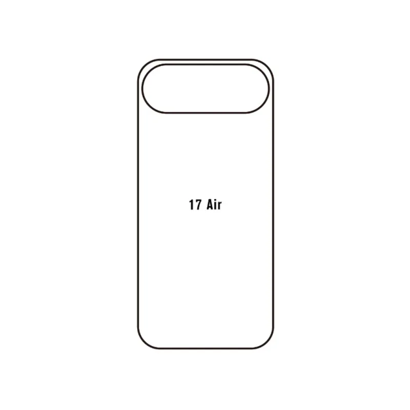 Ochranná fólia Sunshine Hydrogel pre Apple iPhone 17 Air Variant:: zadná matná
