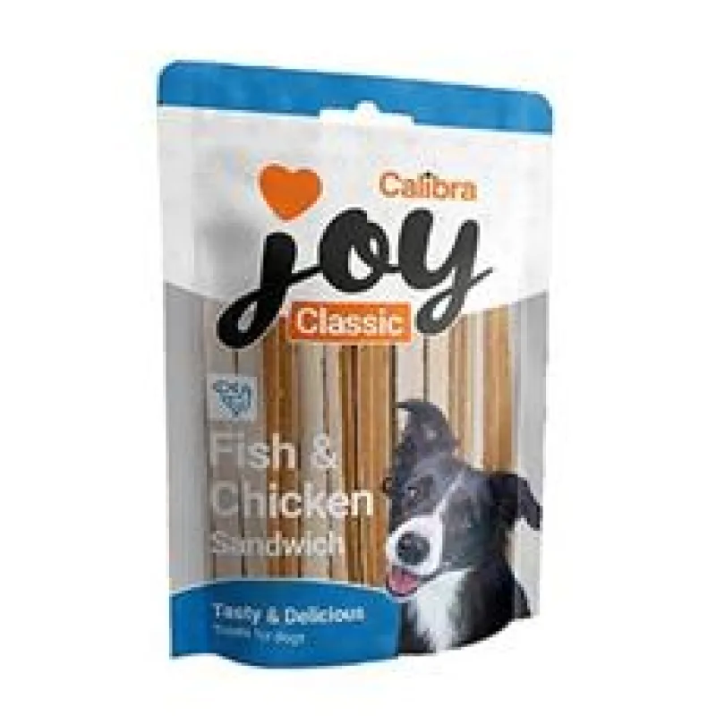 Calibra Joy Dog Classic Fish&Chicken Sandwich NEW 500g