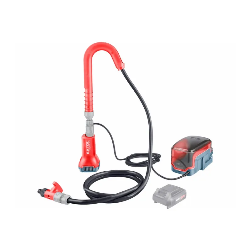 Čerpadlo ponorné do suda aku Share20V, bez aku, 1800 l/h, max. 21m, EXTOL PREMIUM