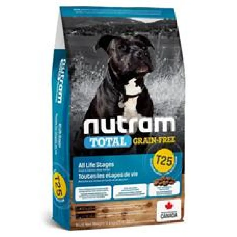 Nutram Total Grain Free Salmon Trout Dog 2x11,4 kg - náhradní obal