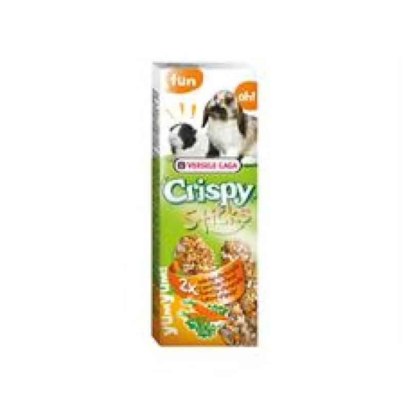 Tyčinky VERSELE-LAGA Crispy s mrkví a petrželkou pro králíky a morčata 110 g