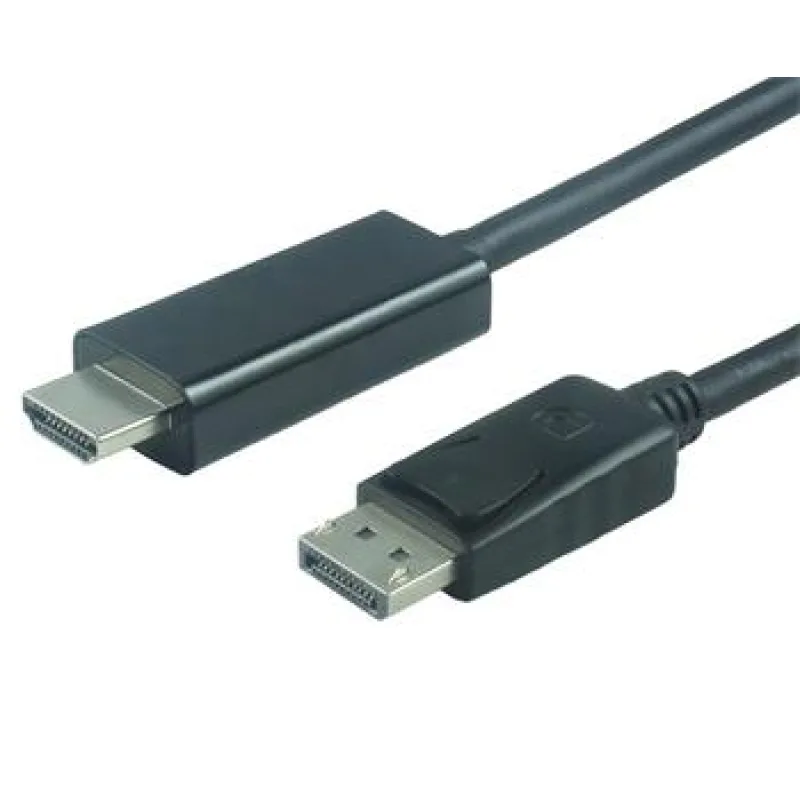 PremiumCord DisplayPort na HDMI kábel 2m M/ M kportadk01-02