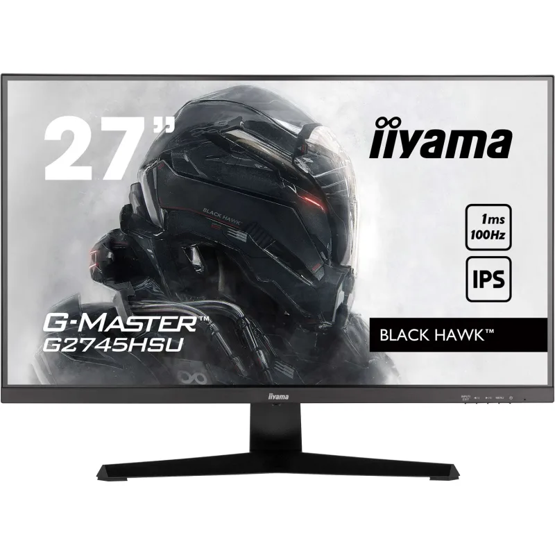 iiyama G-Master/ G2745HSU-B2/ 27"/ IPS/ FHD/ 100Hz/ 1ms/ Black/ 3R…