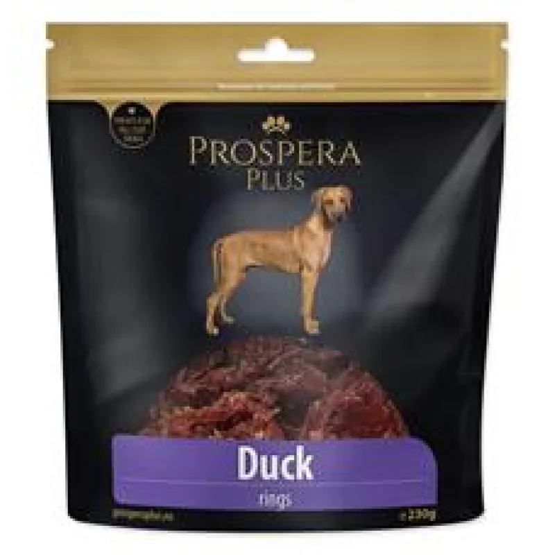 Pochoutka PROSPERA Plus kachní kroužky 230g