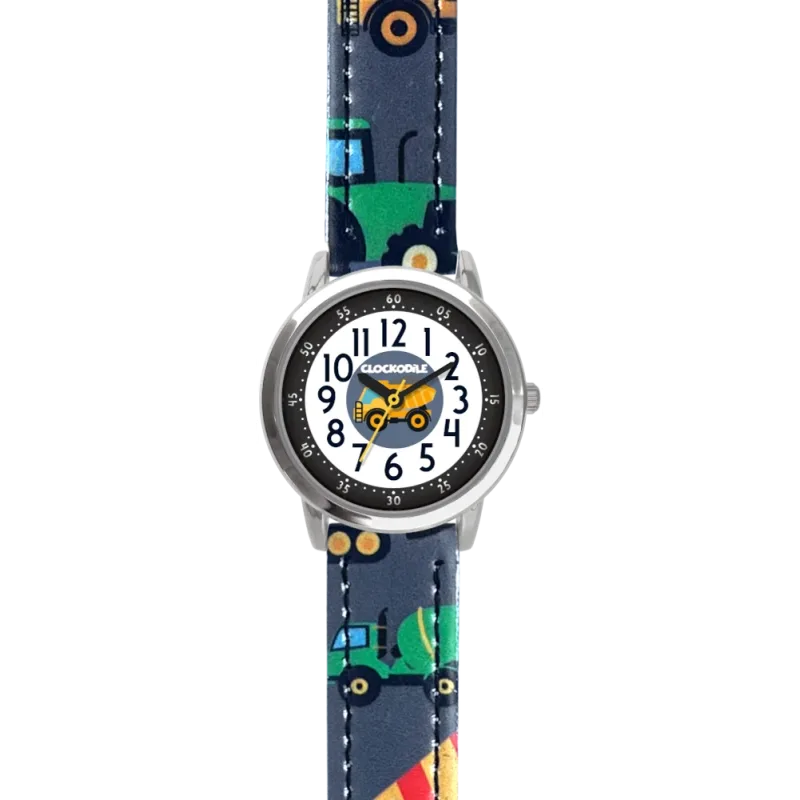 CLOCKODILE Náramkové svítící modré chlapecké dětské hodinky BAGRY CWB0090 
