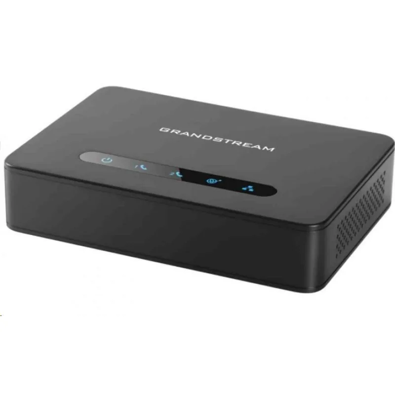 Grandstream HT812 (ATA), 2x FXS, 2 SIP účty, 1x Gbit LAN, NAT router, 3…