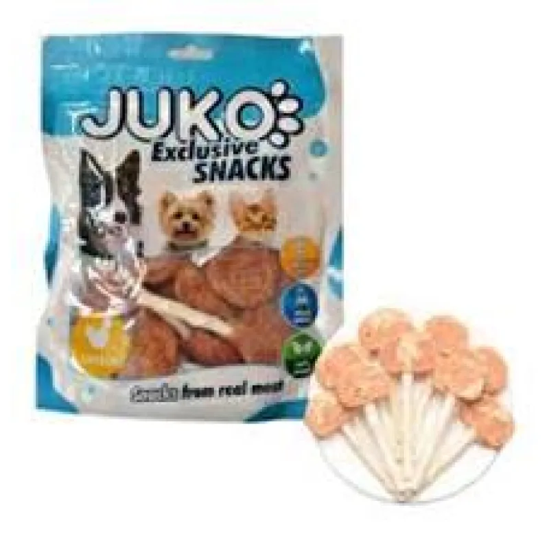 Chicken & Codfish Lollipop JUKO Snacks 250g