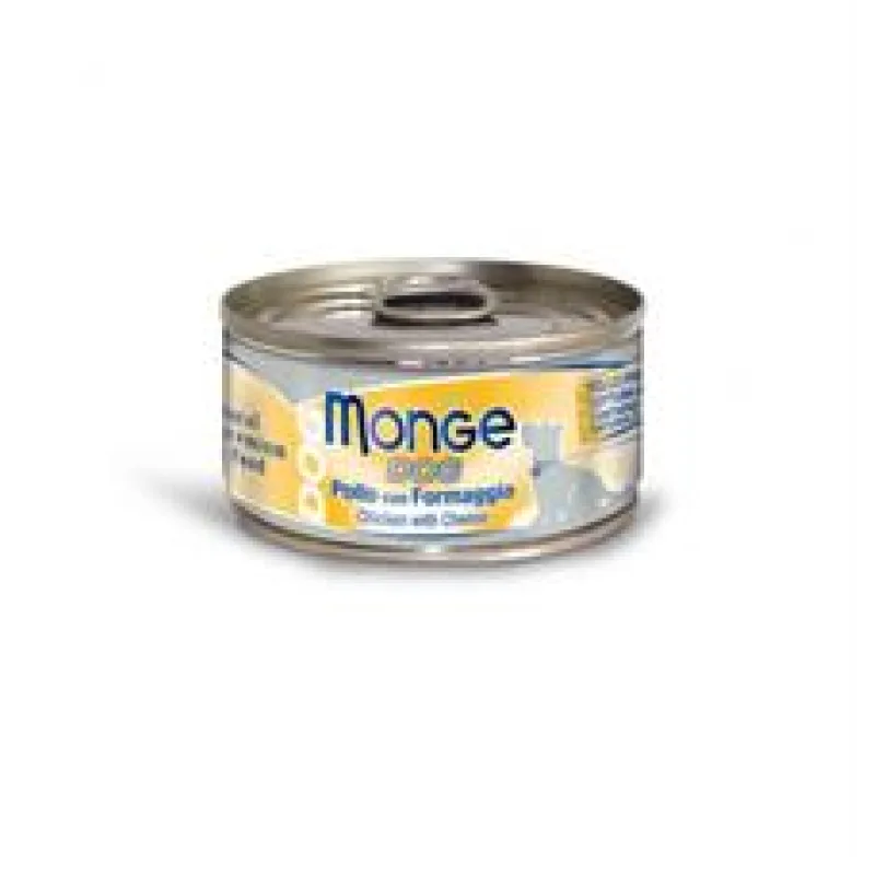 MONGE DOG NATURAL pro psy 95g kuřecí maso se zeleninou