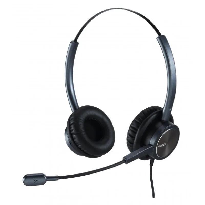 WELL Mairdi MRD-809DB, náhlavka dvojušná, pearl blue 10001421