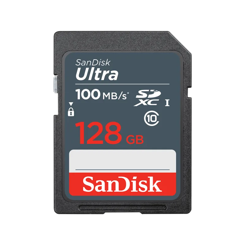 SanDisk Ultra 128GB SD card SDSDUNR-128G-GN3IN