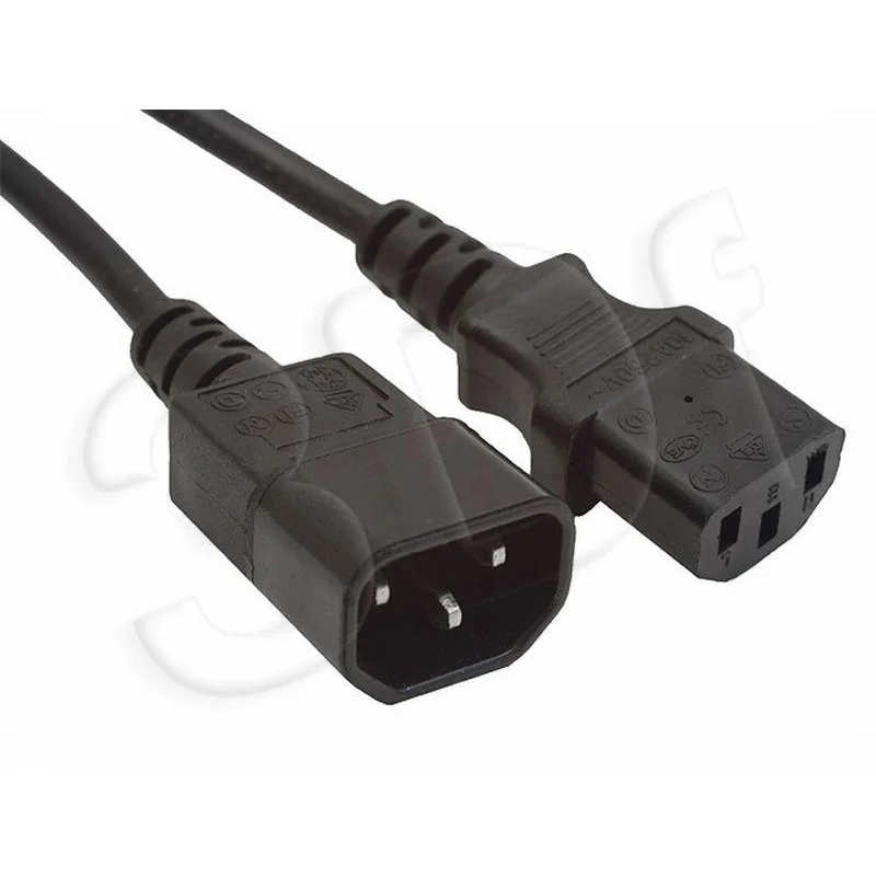 Kábel CABLEXPERT sieťový, predlžovací, 3m VDE 220/230V napájací PC-189…