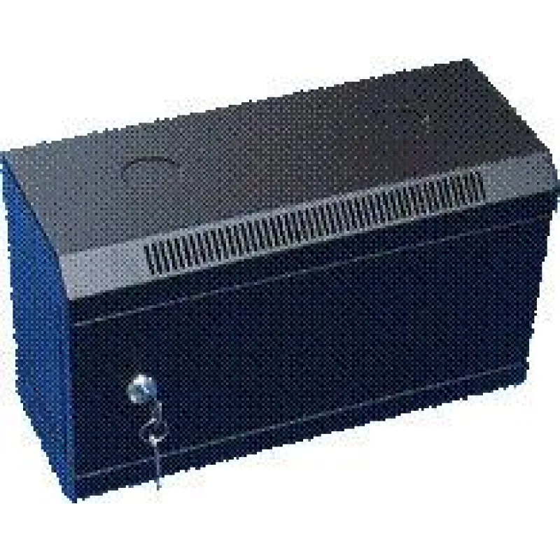 10" rack jednodielny 4U/ 140 DATACOM čierny plech.dv. 7045
