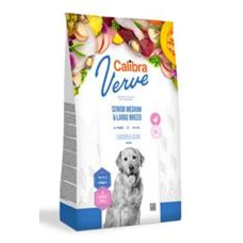 Calibra Dog Verve GF Senior M&L Chicken&Duck 12 kg