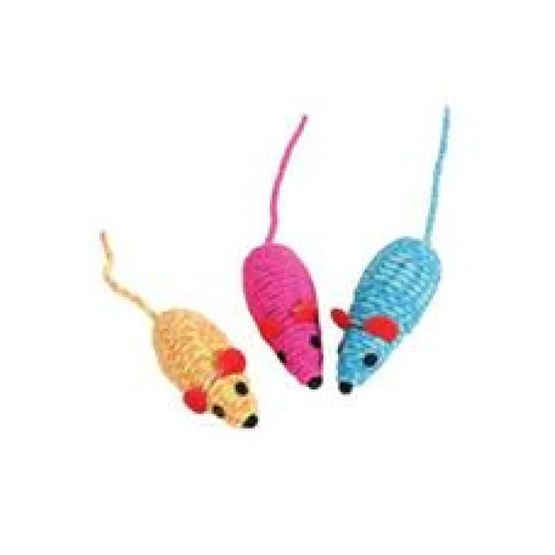 Hračka kočka Elastic mouse mix barev Zolux 1 ks