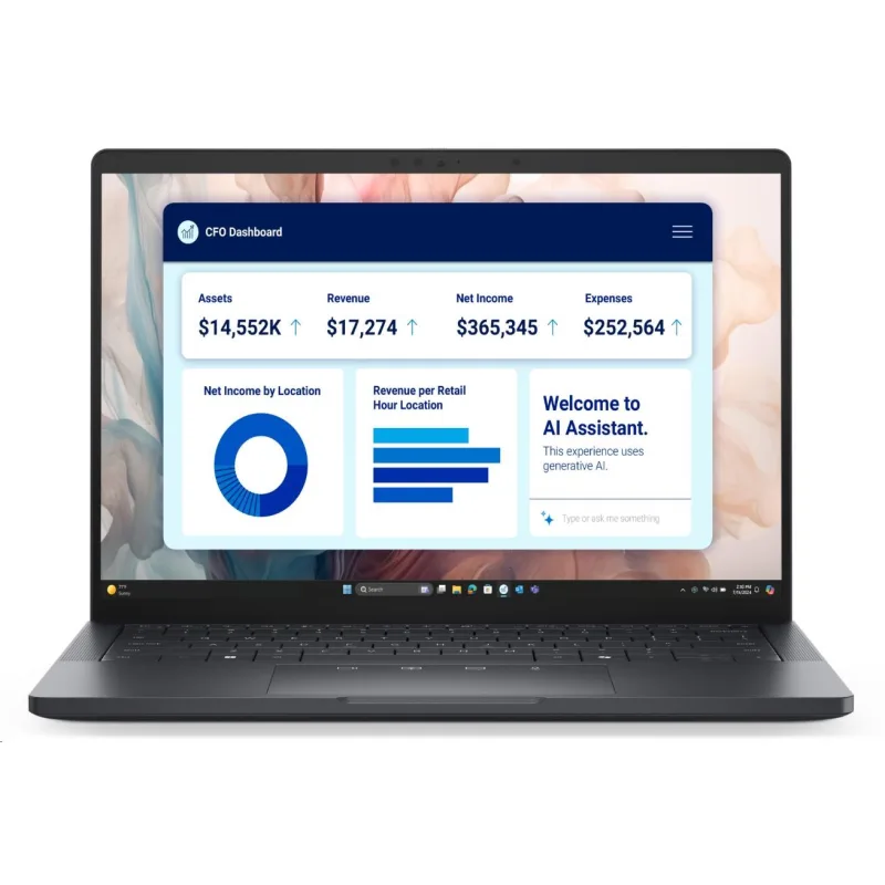 DELL NTB Pro 13 Premium PA13250/ U7-266V/ Evo/ 16GB/ 512SSD/ 13.4" FHD+…