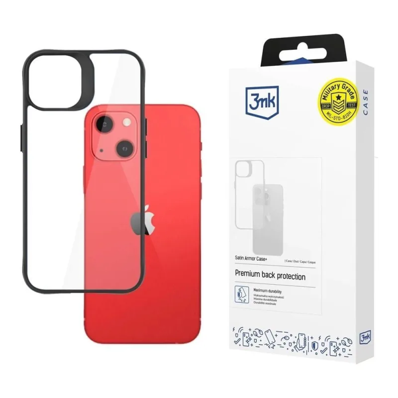 3mk ochranný kryt Satin Armor Case+ pro Apple iPhone 13 5903108441889