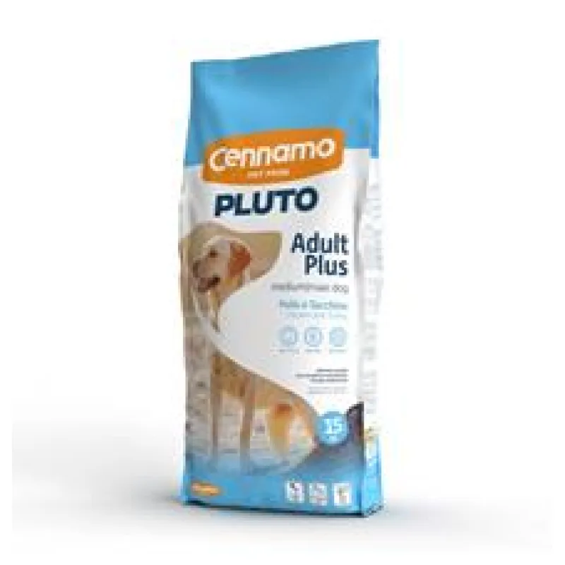PLUTO Dog Adult Plus Medium/Maxi 15 kg
