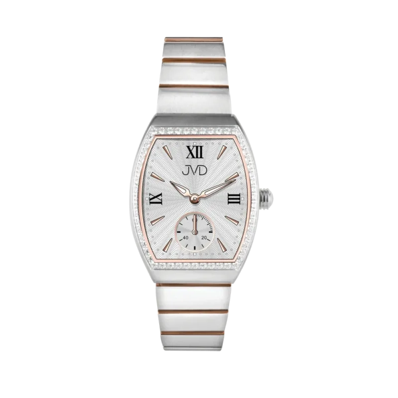 JVD Dámské hranaté náramkové elegantní šperkové hodinky JVD JG1038.2