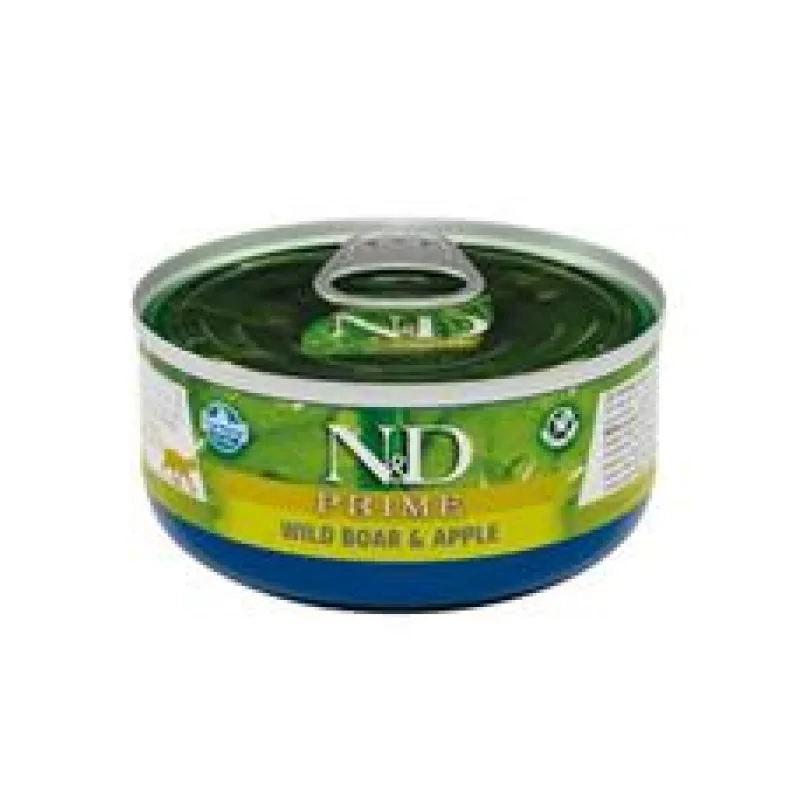 N&D CAT PRIME Adult Boar & Apple 70 g