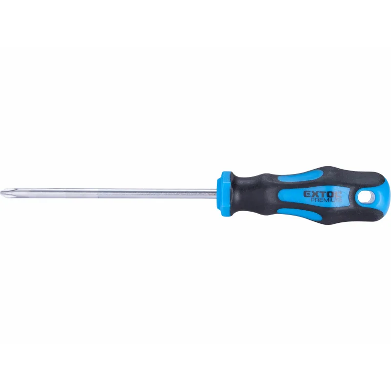 Skrutkovač krížový PH, magnetický, PH2 x 125mm, CrV, EXTOL PREMIUM