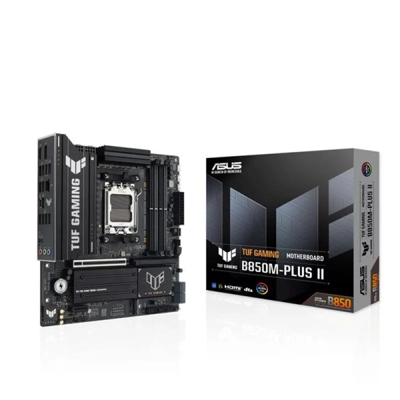 ASUS TUF GAMING B850M-PLUS II soc AM5 DDR5 B850 mATX HDMI DP 90MB1MT0…