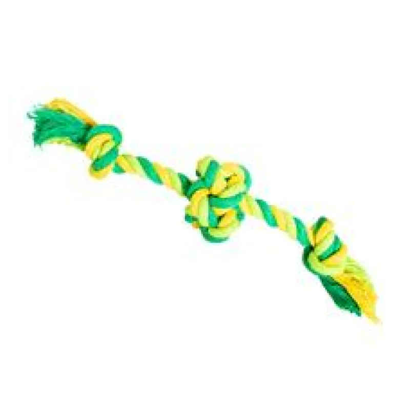 Míč se 2 rameny HipHop bavlněný, limetková, zelená 22cm/80g