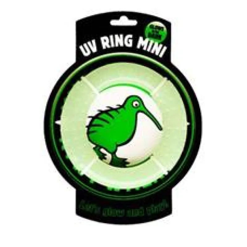 Hračka pes GLOW RING MINI plov.a létajíc.z TPRpěny KW 1 ks