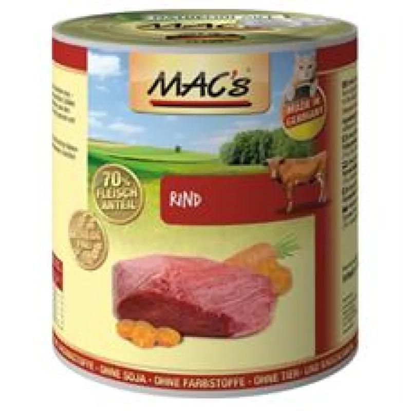 Konz. MACs Cat HOVĚZÍ 200 g