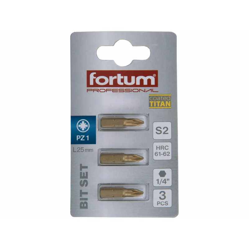 Krížový bit FORTUM-KITO S2 s titánovou úpravou